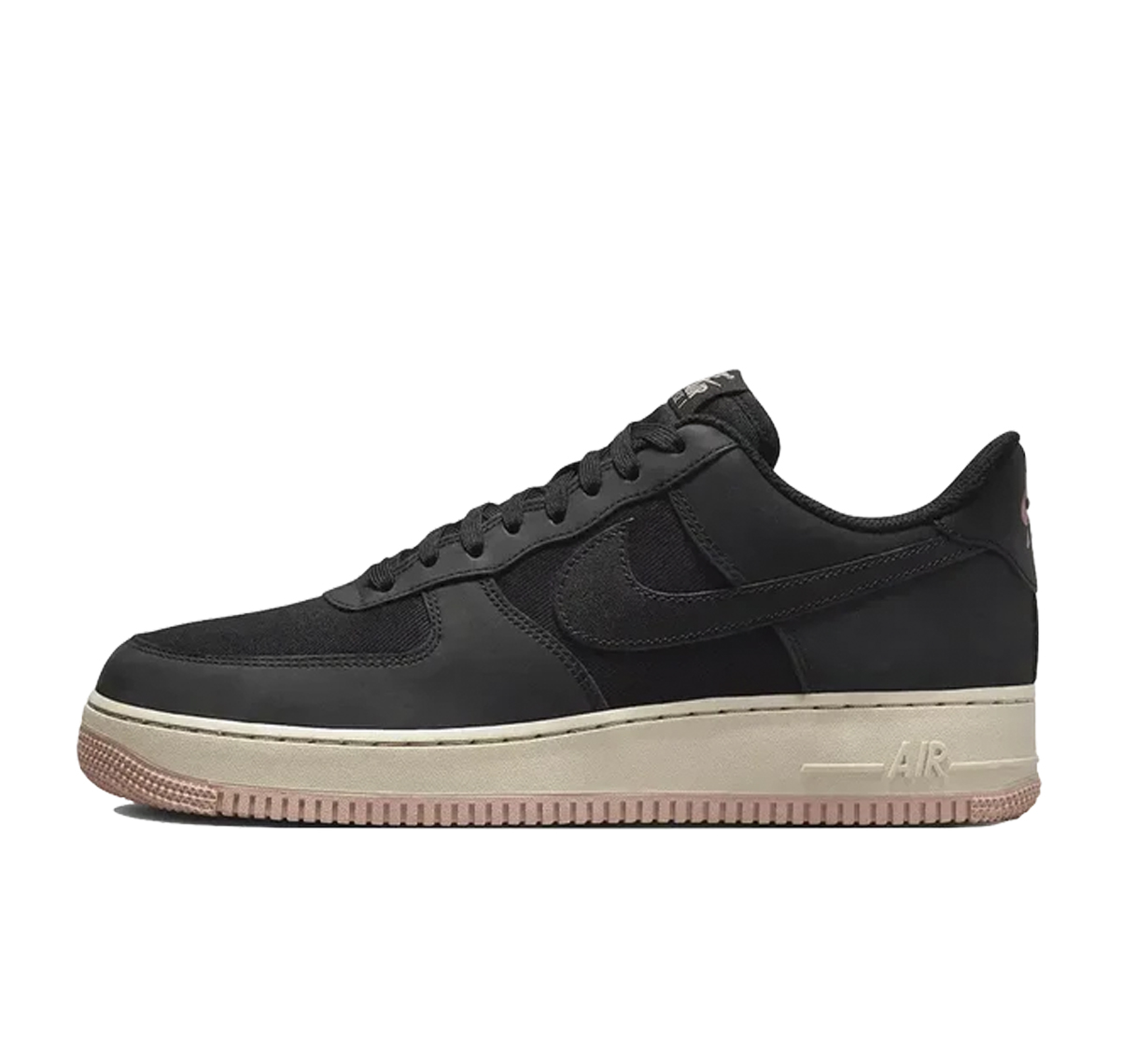 Nike Air Force 1 Low '07 LX "Black Red Stardust"