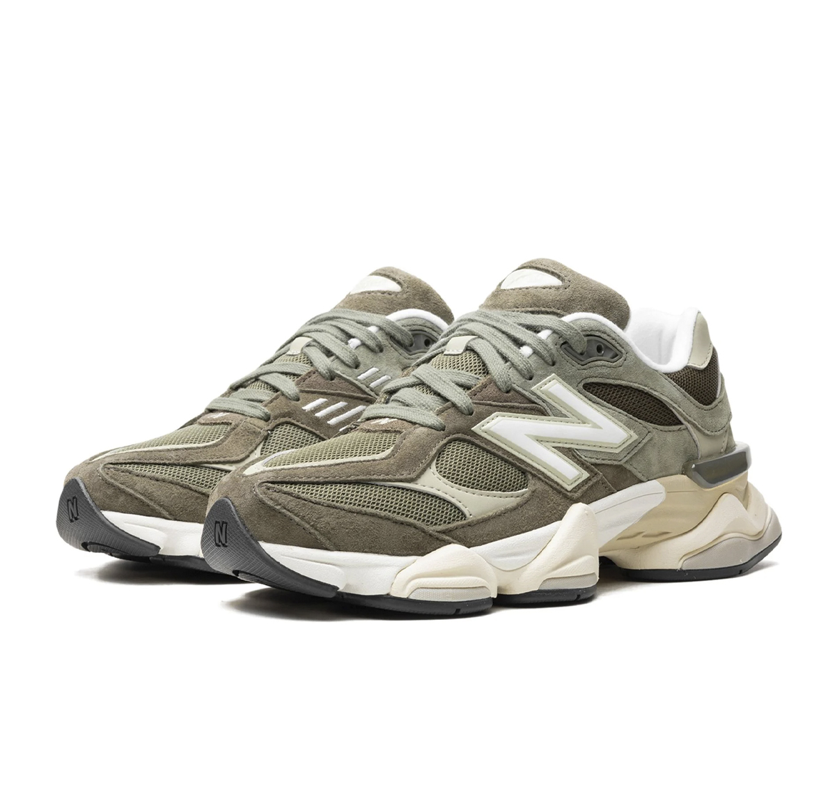 New Balance 9060 Dark Camo Sandstone - Imagen 2