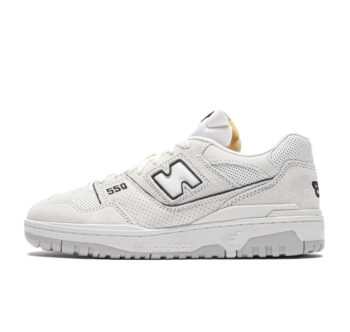 New Balance 550 “White Perforated Leather Black”