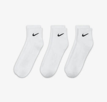 Medias Nike Blanca Corta Pack x3
