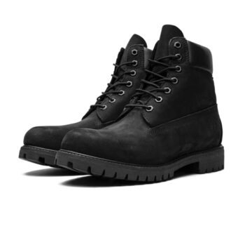 Timberland 6″ Boot Black Nubuck Premium