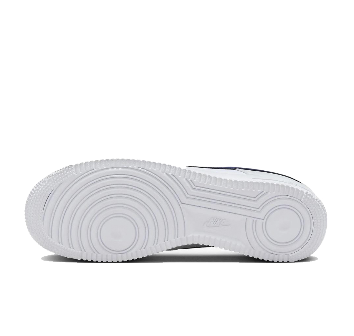 Nike Air Force 1 '07 White Deep Royal Blue - Imagen 4