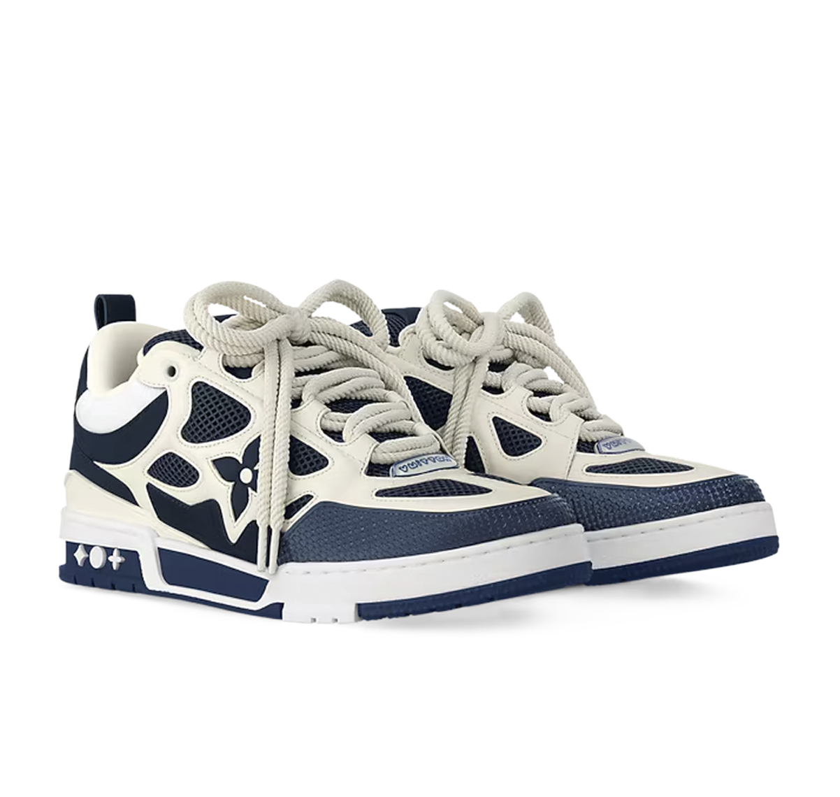Louis Vuitton LV Skate Sneaker Marine White - Imagen 2