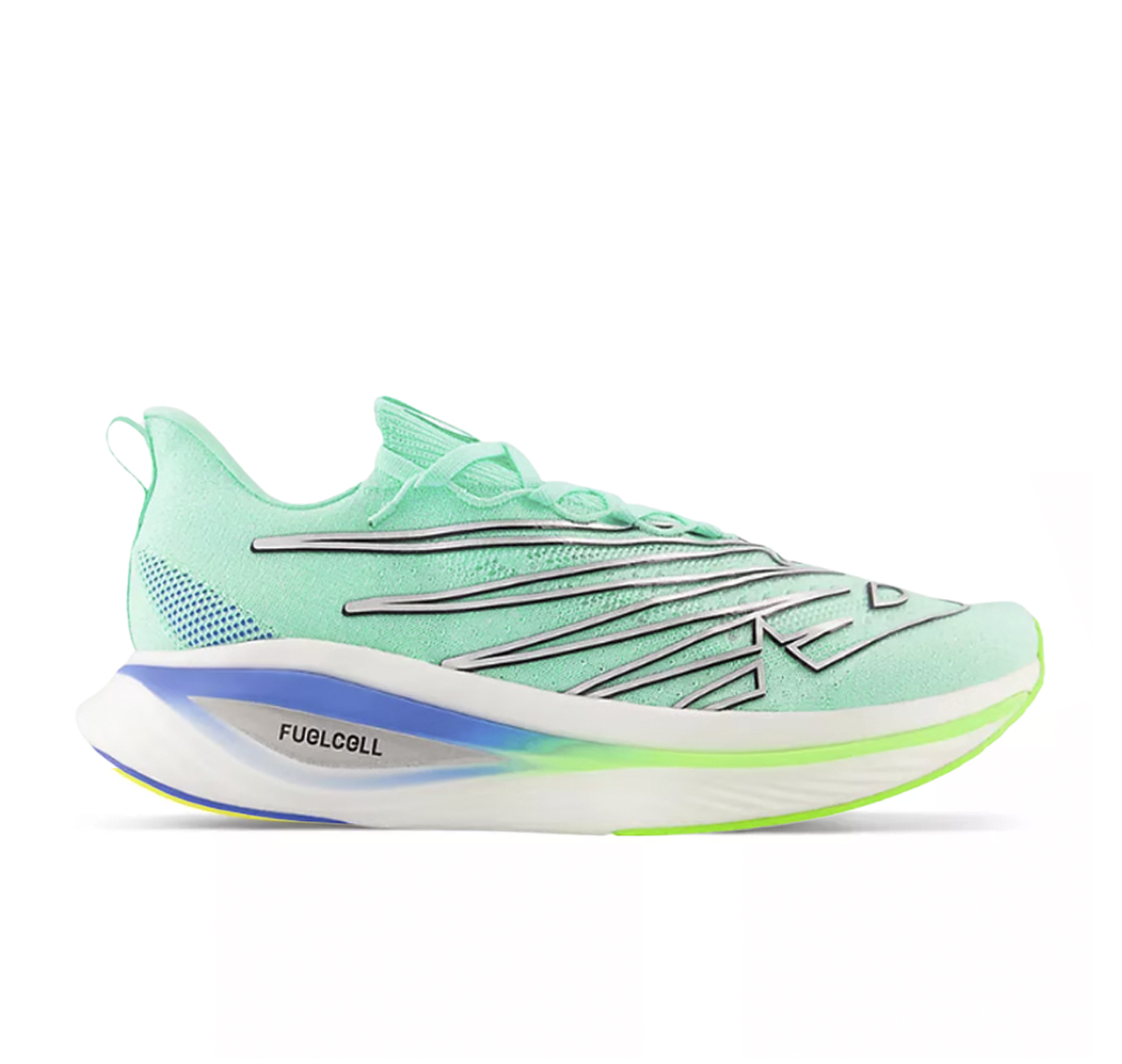 New Balance FuelCell SC Elite V3 Bright Mint Pixel Green