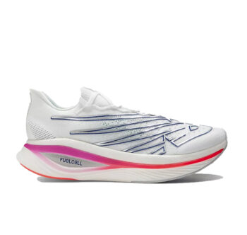 New Balance FuelCell SC Elite V3 White Victory Blue