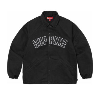 Supreme Arc Denim Coaches Jacket Black