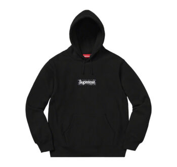 Supreme Bandana Box Logo Hooded Sweatshirt Black