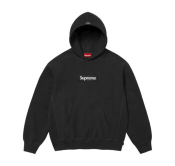 Supreme Box Logo Hooded Sweatshirt Sweatshirt (FW24) Black