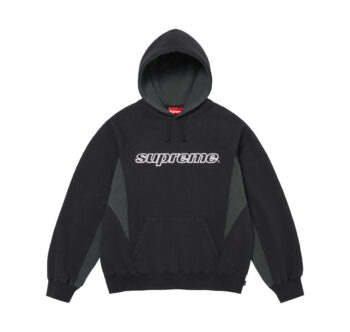 Supreme Division Hooded Sweatshirt Black