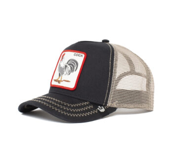 GOORIN BROS COCK – BLACK & BEIGE