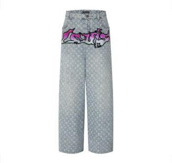 Louis Vuitton Baggy Denim Pants Indigo