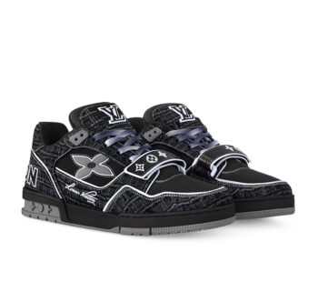 Louis Vuitton LV Trainer Velcro Strap Black