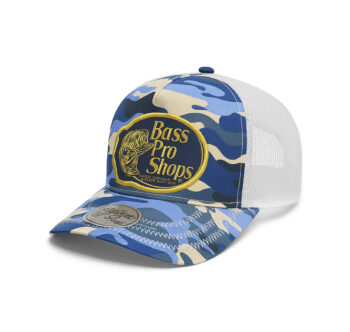 BASS PRO SHOPS – CAMO BLUE & WHITE