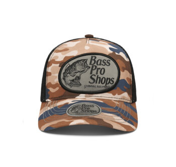 BASS PRO SHOPS – CAMO BROWN & BLACK