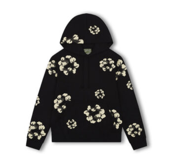 Denim Tears x CPFM Cactus Tears Wreath Hoodie Black