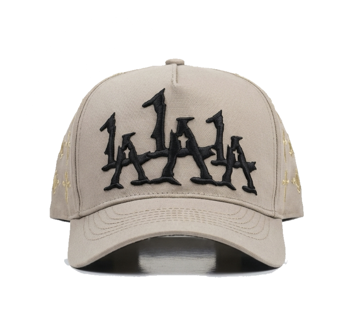 LA EMBROIDERED LOGO – BROWN