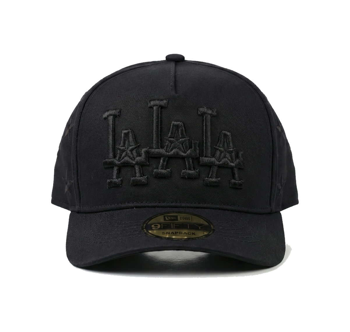 LA EMBROIDERED LOGO – TOTAL BLACK