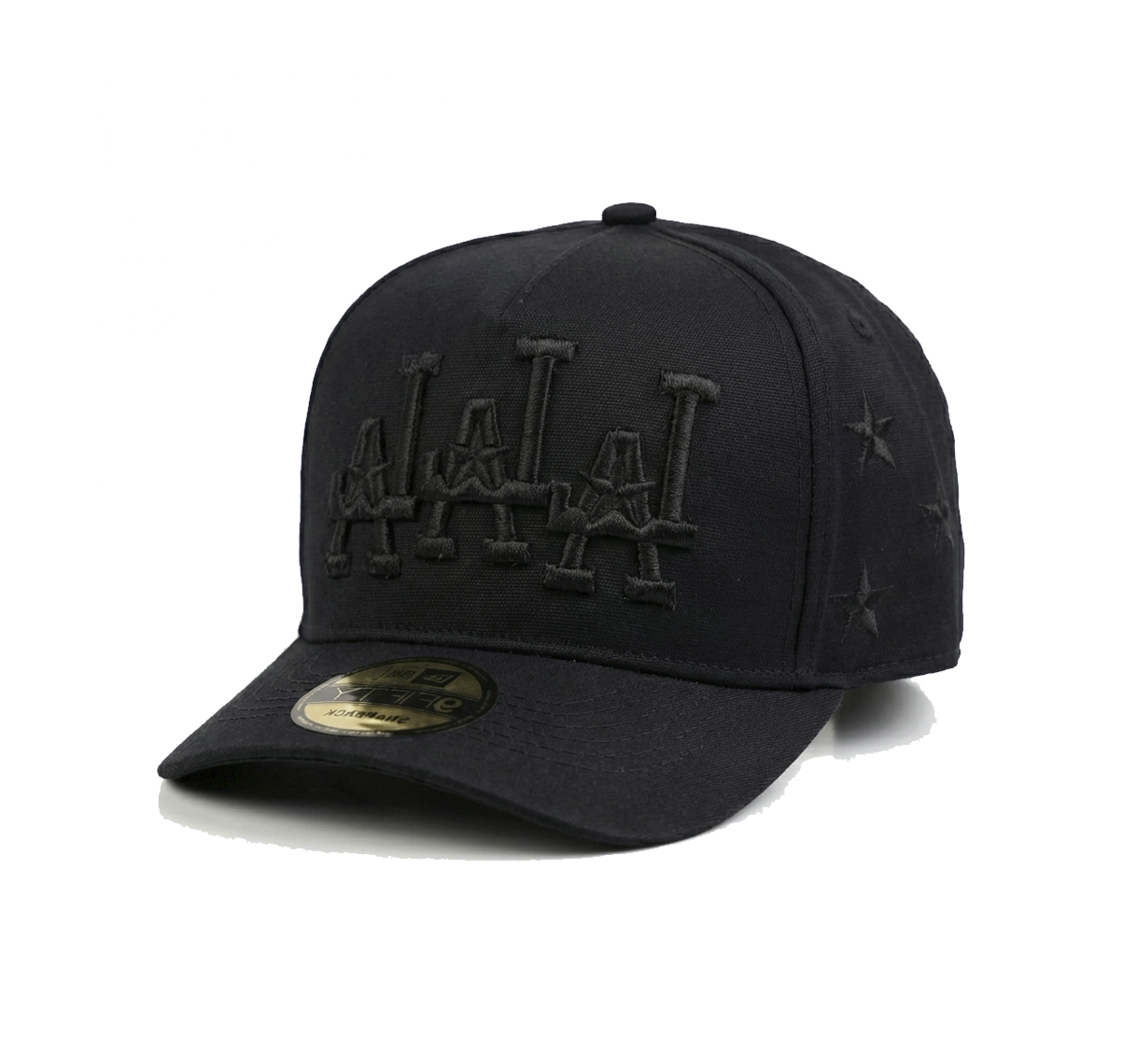 LA EMBROIDERED LOGO – TOTAL BLACK
