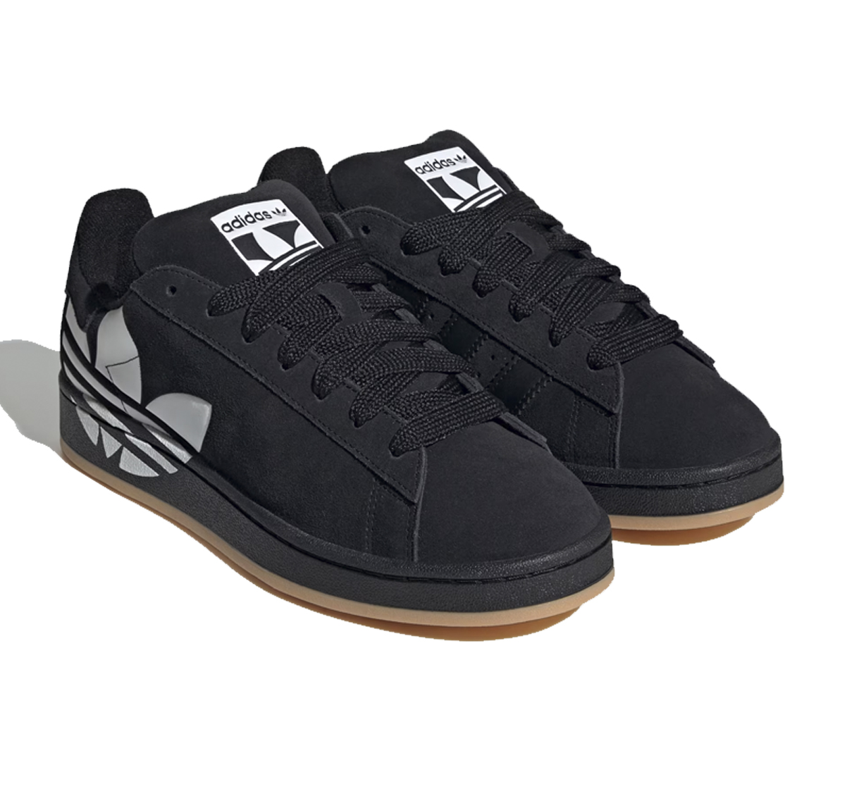 adidas Campus 00s “Black Gum Oversized Logo”