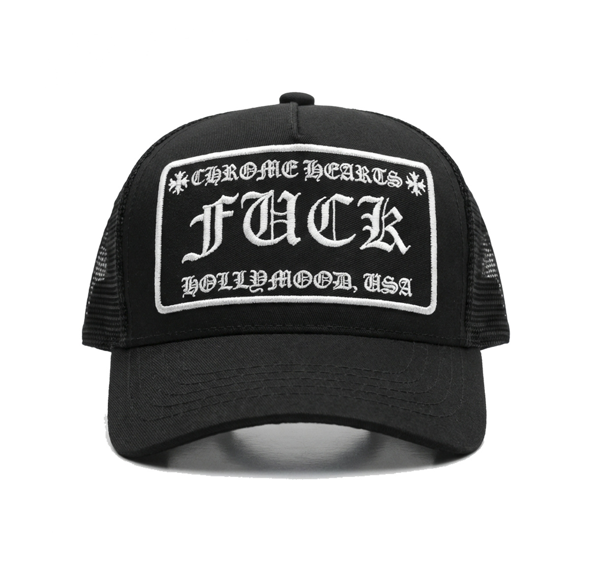 Chrome Hearts FUCK Trucker – Black/White