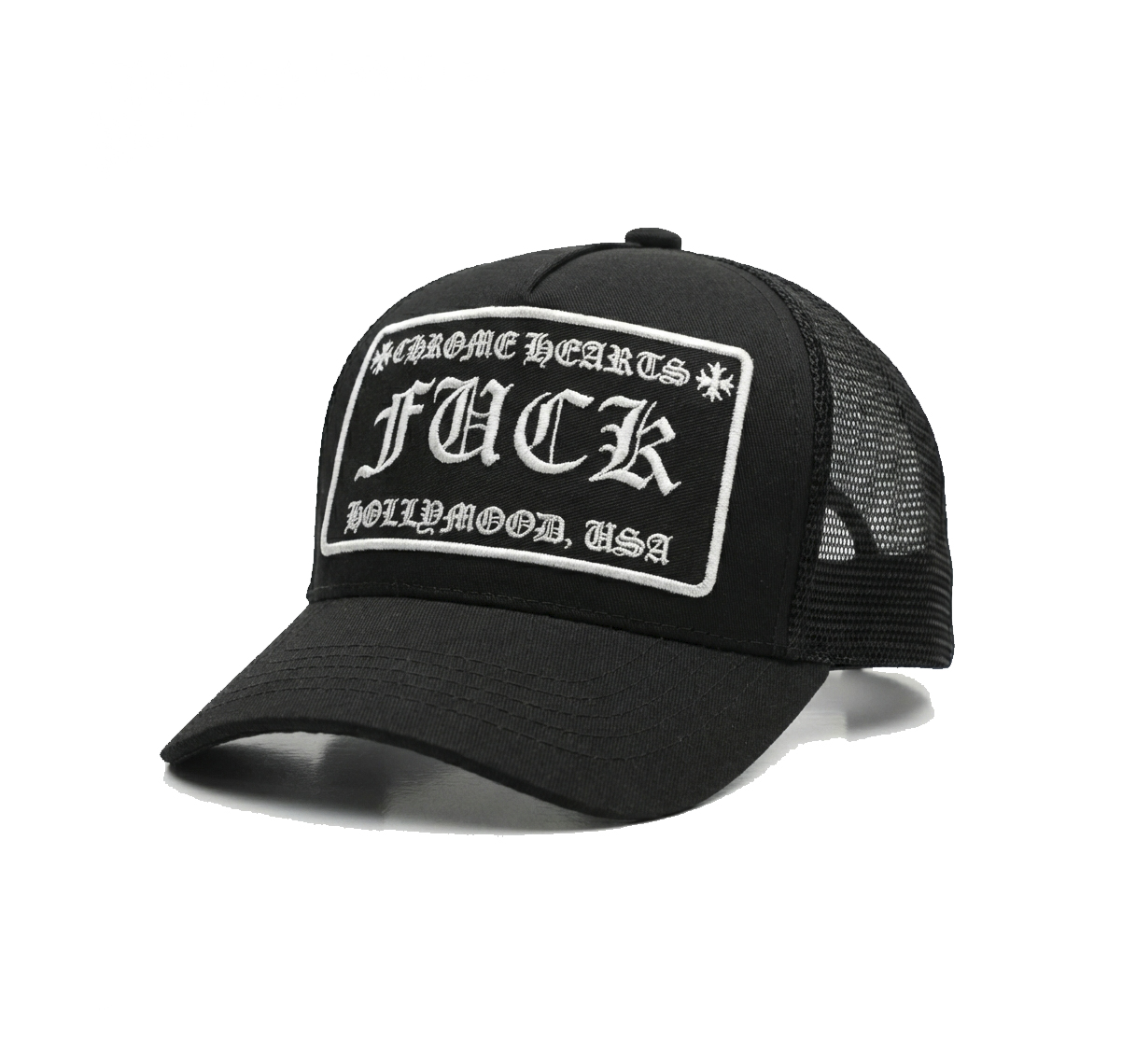Chrome Hearts FUCK Trucker – Black/White