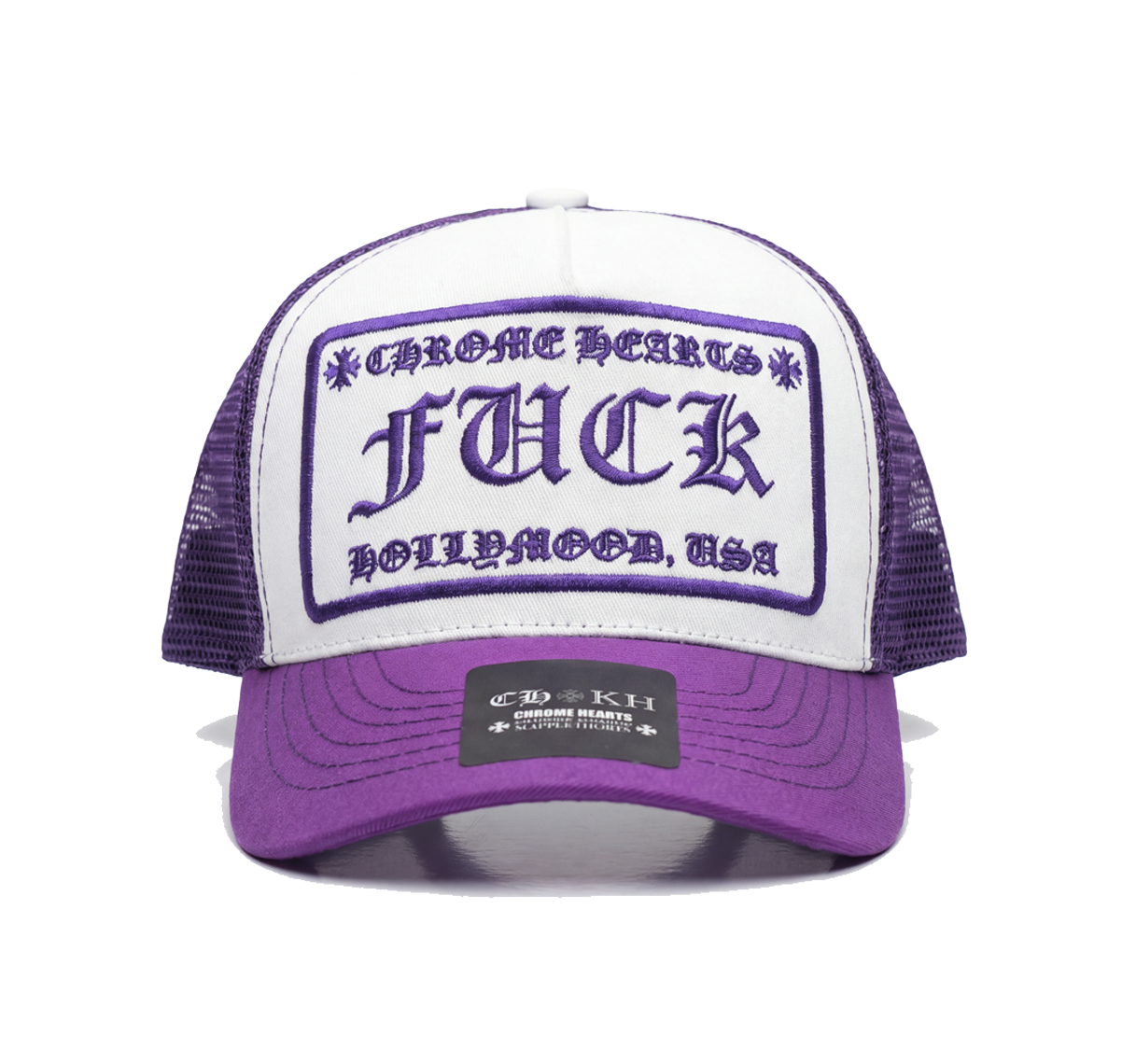 Chrome Hearts FUCK Trucker – Purple