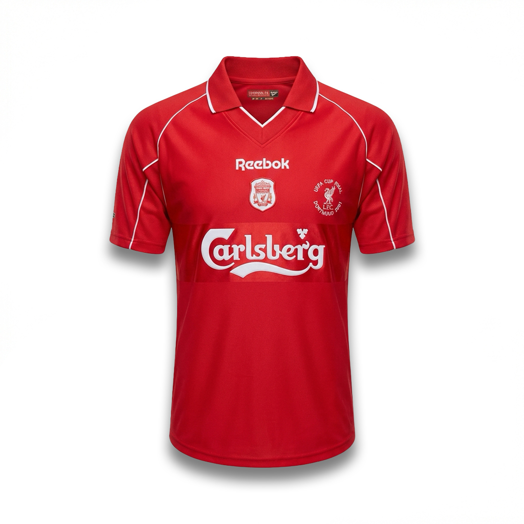 Liverpool 2001/02 Camiseta Local Retro