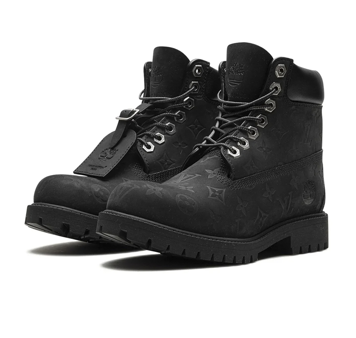 Louis Vuitton Timberland 6″ “Ankle Boot Black Monogram”