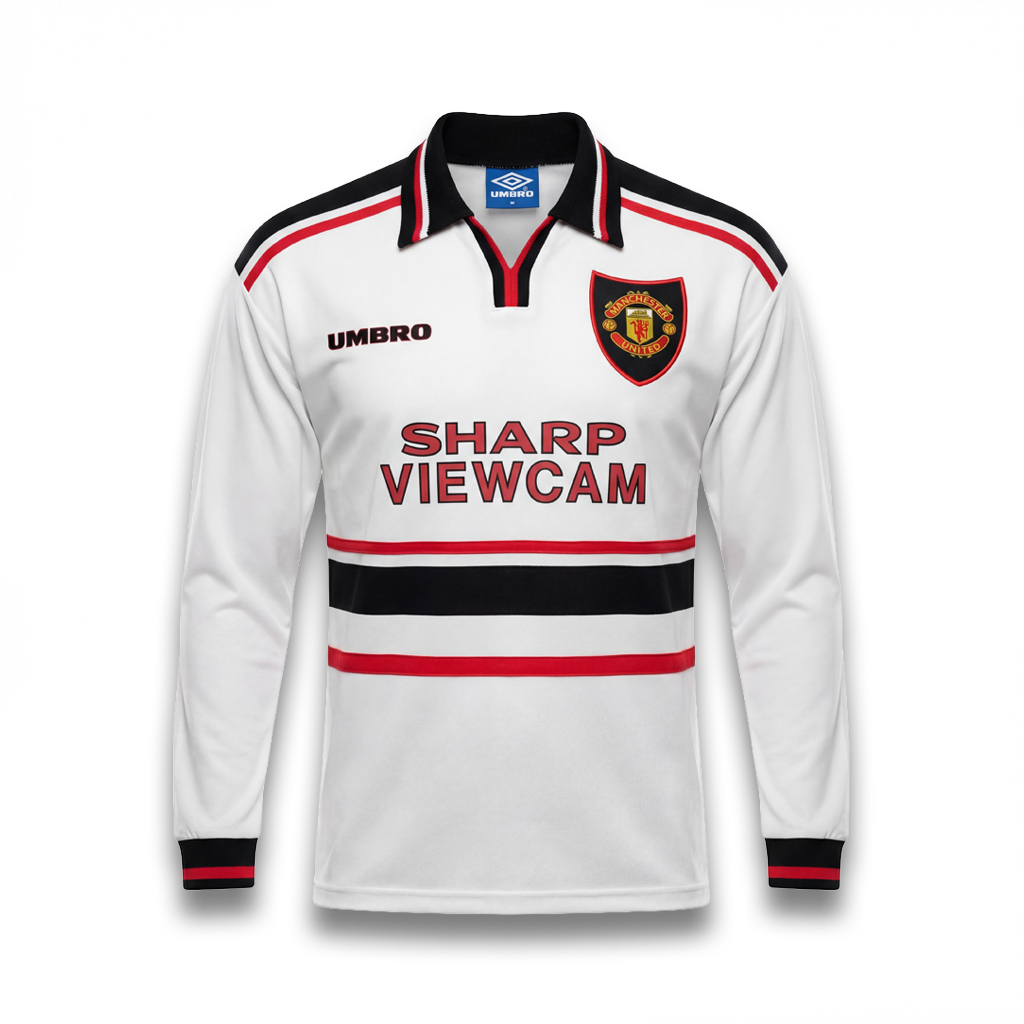 Manchester United 1997/98 Camiseta Visita Retro