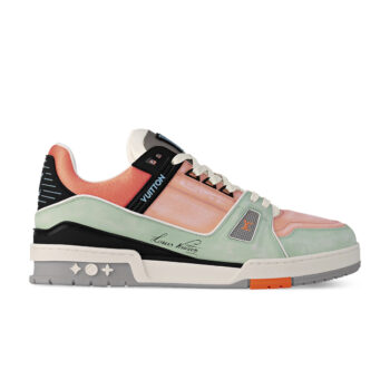 Louis Vuitton LV Trainer “Orange Teal Vintage”