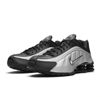 Nike Shox R4 “Black Metallic Silver”