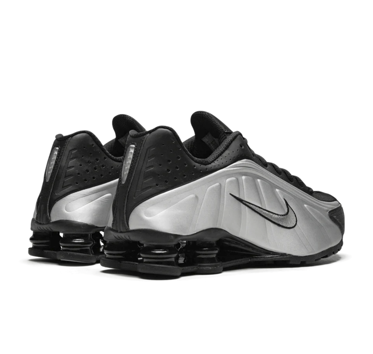 Nike Shox R4 "Black Metallic Silver" - Imagen 3
