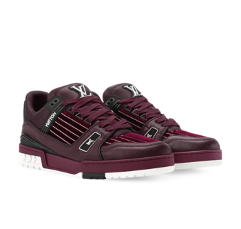 Louis Vuitton LV Trainer “Denim Bordeaux”