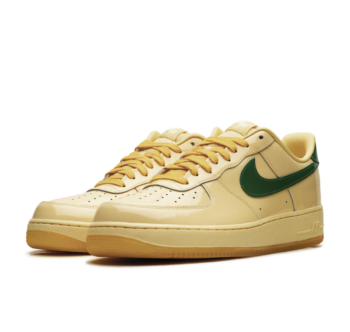 Nike Air Force 1 Low “Patent Leather Topaz Gold Pine Green”