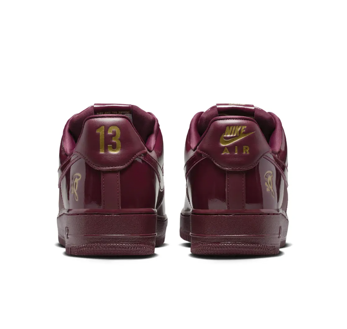 Nike Air Force 1 Low "Syna Central Cee Dark Beetroot" - Imagen 3