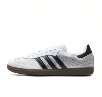adidas Samba OG “Rhinestone Crystal White Silve”