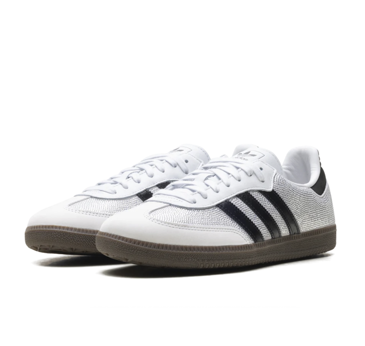 adidas Samba OG "Rhinestone Crystal White Silve" - Imagen 2