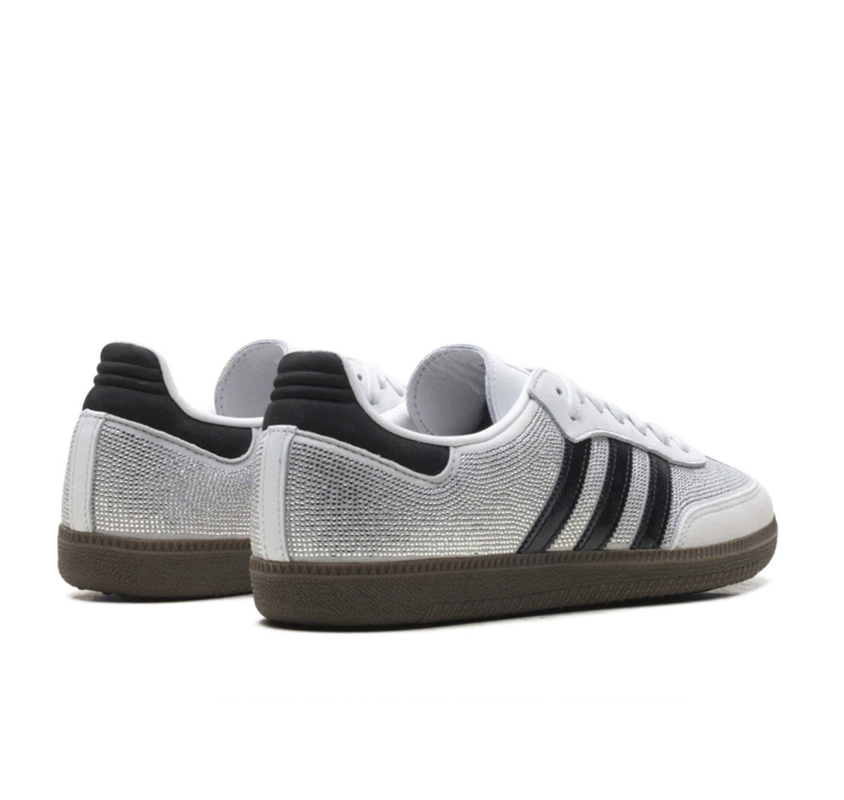 adidas Samba OG "Rhinestone Crystal White Silve" - Imagen 3