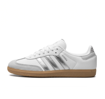 adidas Samba OG “White Silver Metallic Grey”